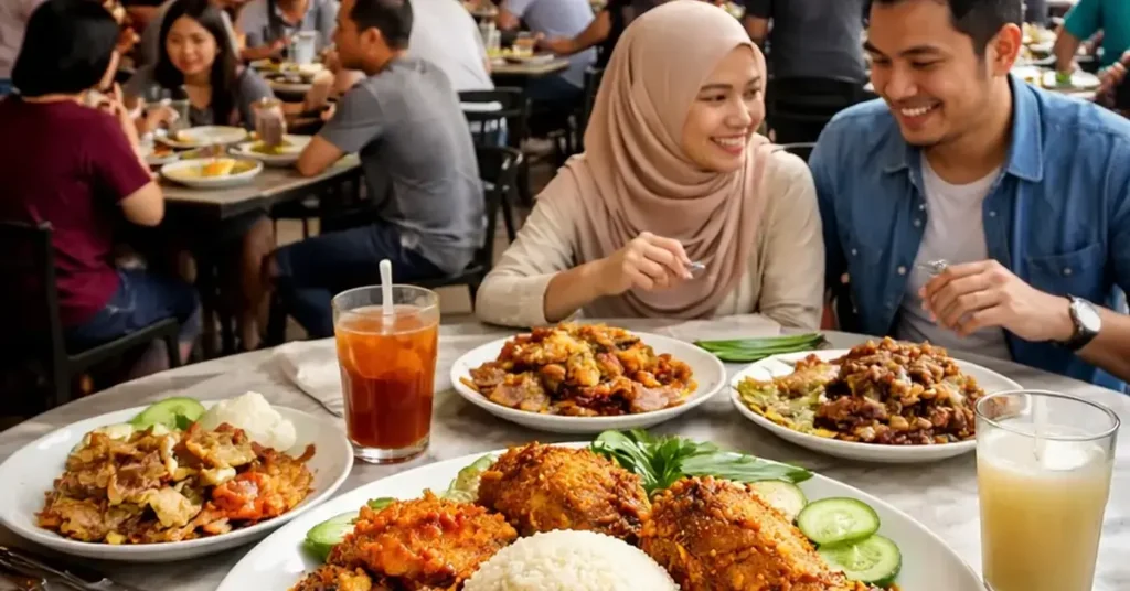 authentic Malaysian dining experience at Village Park Restaurant, Village Park Restaurant, authentic Malaysian dining, best nasi lemak in Kuala Lumpur