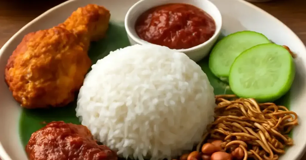 best nasi lemak places, nasi lemak, authentic malaysian cuisine, nasi lemak places