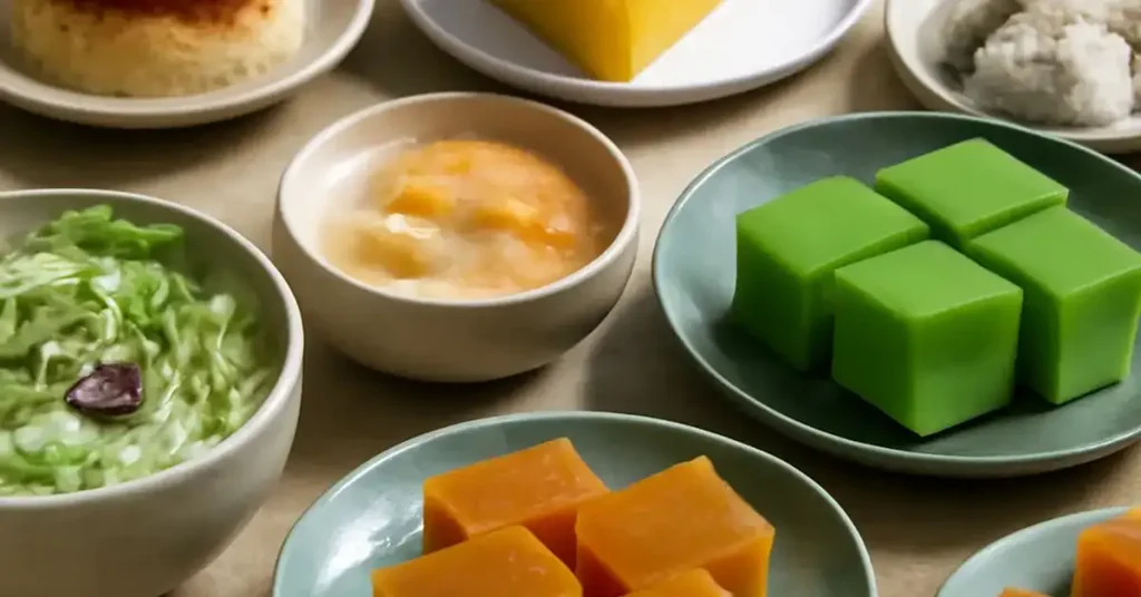 Malaysian cuisine desserts, Malaysian desserts, must try Malaysian sweets