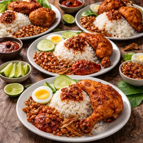 Nasi Lemak Ayam Goreng