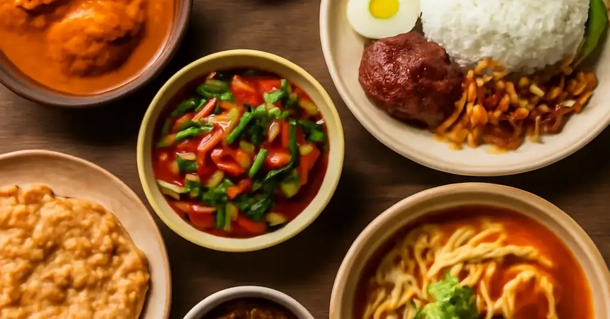spicy and savory Malaysian cuisine