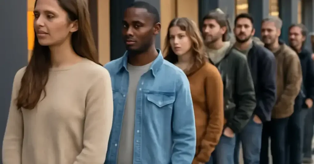 The Secret Behind Long Queues, long queues, why people queue, marketing psychology queues