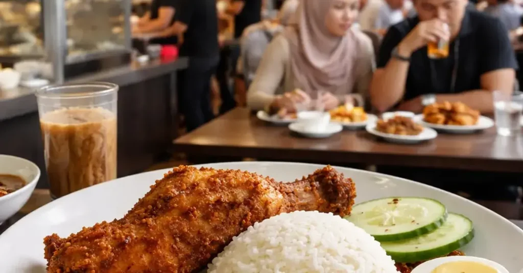 Village Park Restaurant Malaysian food favorite, Village Park Restaurant, Malaysian food favorite, nasi lemak Village Park