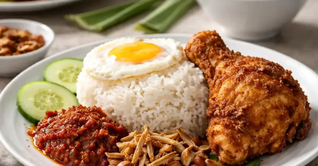 Village Park Restaurant’s Nasi Lemak Ayam Goreng, Village Park Restaurant, Nasi Lemak Ayam Goreng, best nasi lemak in KL