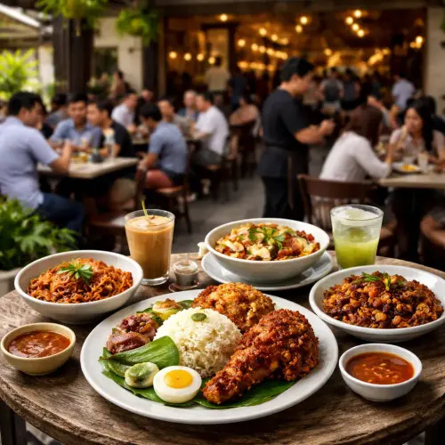 Village Park Restaurant traditional Malaysian cuisine